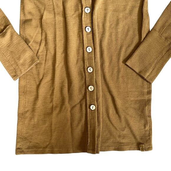 Free People Mustard Cardigan - Picture 7 of 12